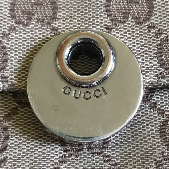 Gucci Eclipse Continental Flap Wallet, Brown Leather and GG monogram - Picture 6 of 10